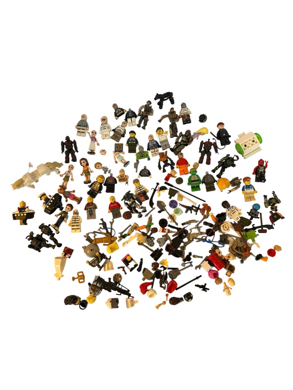 Lego Mixed Minifigure Collection with Accessories